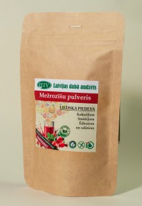  Mežrozīšu augļu pulveris 50g