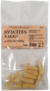 Kakao sviesta svecītes ar apilaku 0.005g